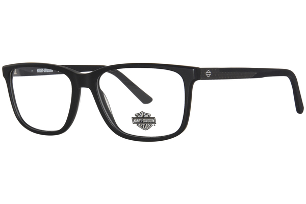 Harley Davidson HD0955 Eyeglasses Men's Full Rim Square Shape