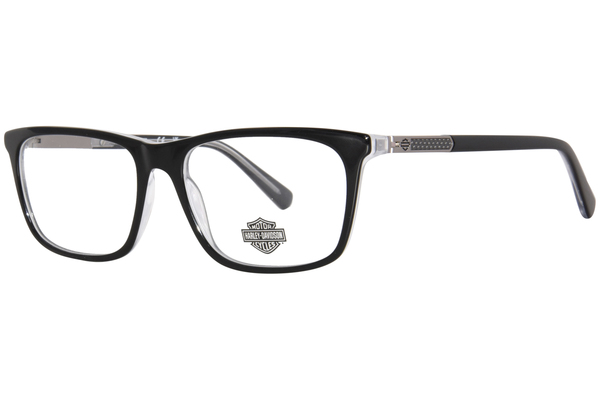  Harley Davidson HD0975 Eyeglasses Men's Full Rim Square Shape 