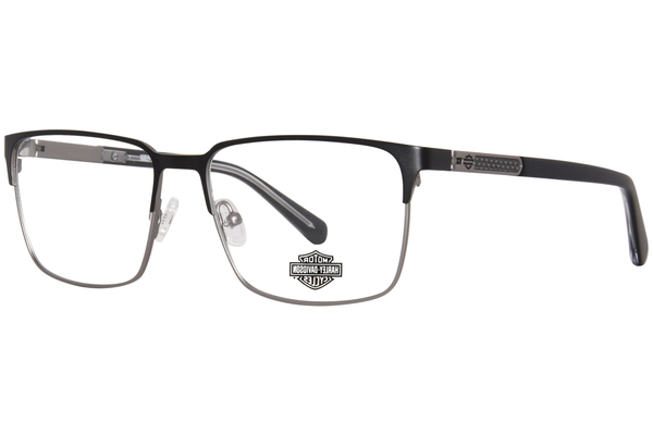  Harley Davidson HD0976 Eyeglasses Men's Full Rim Square Shape 