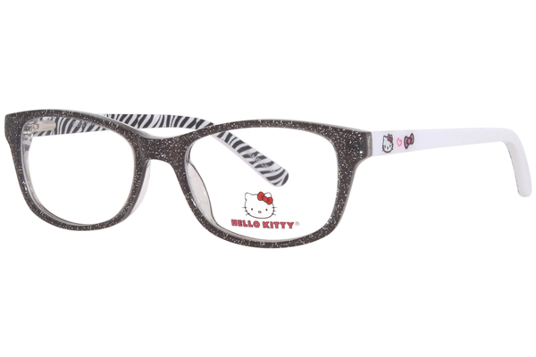  Hello Kitty HK/352-1 Eyeglasses Youth Girl's Full Rim Rectangle Shape 