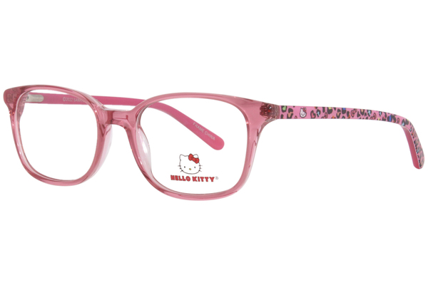 Hello Kitty HK/354-1 Eyeglasses Youth Girl's Full Rim Rectangle Shape