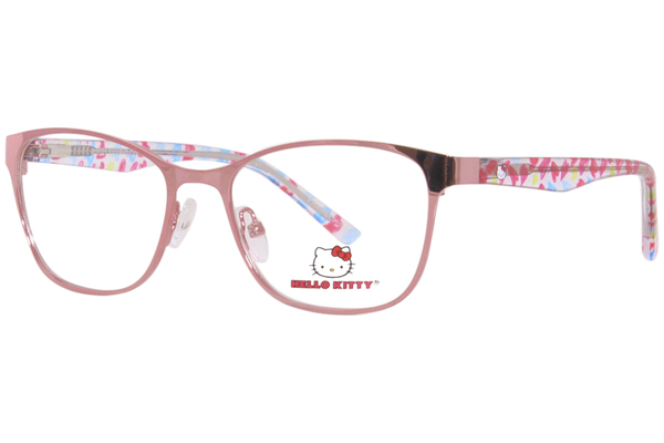  Hello Kitty HK-363 Eyeglasses Youth Girl's Full Rim Square Shape 