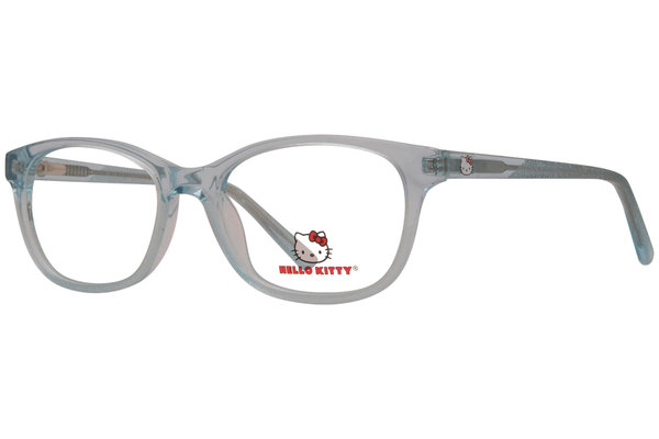 Hello Kitty HK319 Eyeglasses Youth Girl's Full Rim Oval Optical Frame