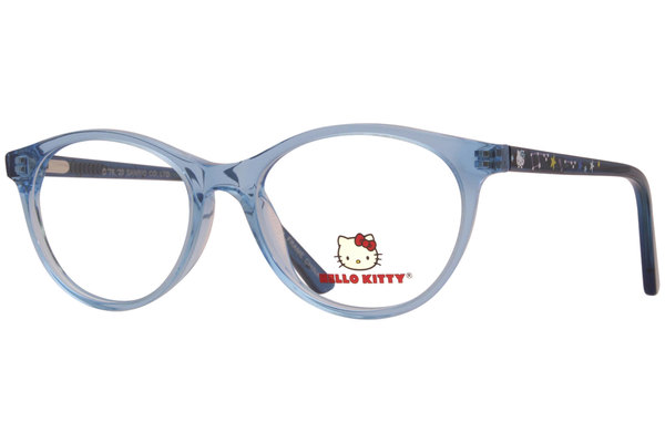  Hello Kitty HK322 Eyeglasses Youth Girl's Full Rim Oval Optical Frame 