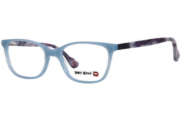  Hot Kiss HK82 Eyeglasses Women's Full Rim Round Shape 