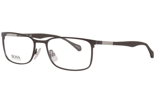  Hugo Boss 0828 Eyeglasses Men's Full Rim Rectangular Optical Frame 