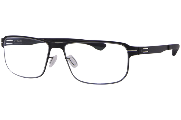  Ic! Berlin Andrew-P Eyeglasses Men's Full Rim Rectangle Shape 