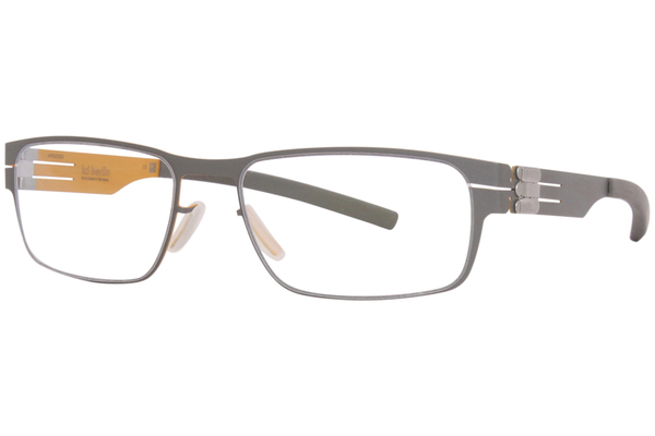  Ic! Berlin Rast Eyeglasses Men's Full Rim Rectangle Shape 