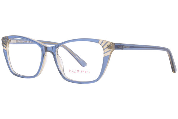 Isaac Mizrahi IM30061 Eyeglasses Women's Full Rim Rectangle Shape