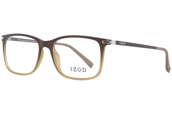 Izod 2086 Eyeglasses Frame Men's Full Rim Rectangular