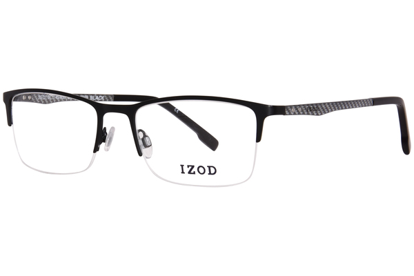  Izod 2099 Eyeglasses Men's Semi Rim Rectangle Shape 