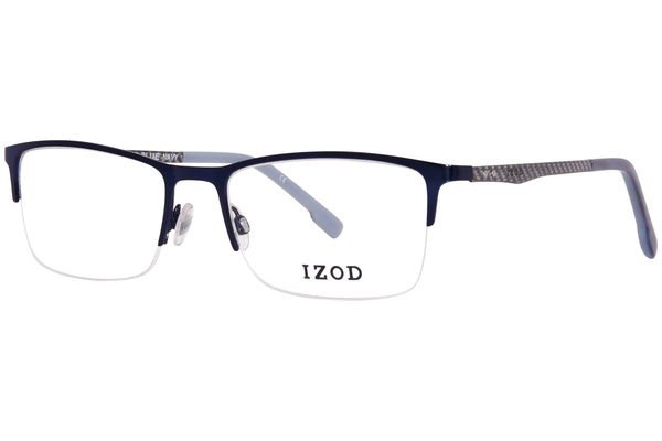 Izod 2099 Eyeglasses Men's Semi Rim Rectangle Shape