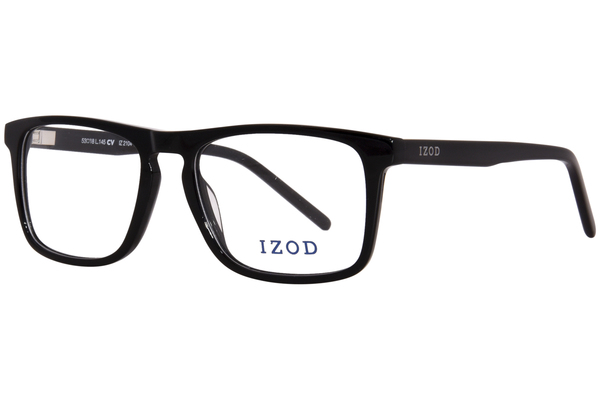  Izod 2104 Eyeglasses Men's Full Rim Rectangle Shape 