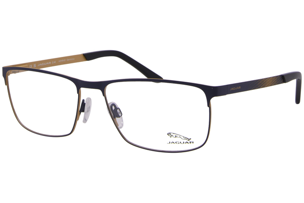 Jaguar 33598 Eyeglasses Men's Full Rim Rectangle Shape