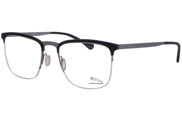 Jaguar 33829 Eyeglasses Semi Rim Square Shape