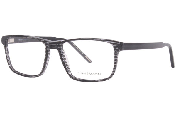  Jhane Barnes Googolplex Eyeglasses Men's Full Rim Rectangle Shape 