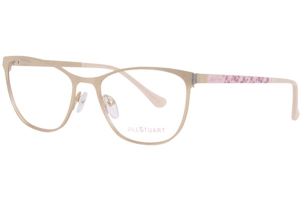 Jill Stuart Eyeglasses Women's JS396-3 Matte Rose Gold 52-17-135mm