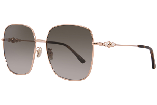  Jimmy Choo Amora Sunglasses Women's Butterfly Shape 