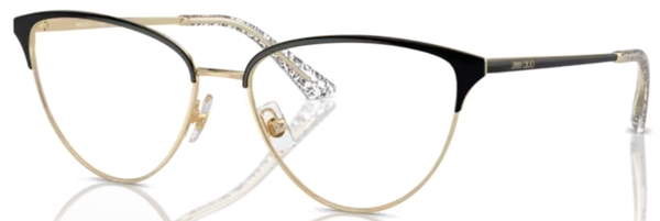  Jimmy Choo JC2002 Eyeglasses Women's Full Rim Cat Eye 