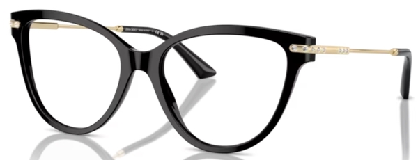  Jimmy Choo JC3001B Eyeglasses Women's Full Rim Cat Eye 