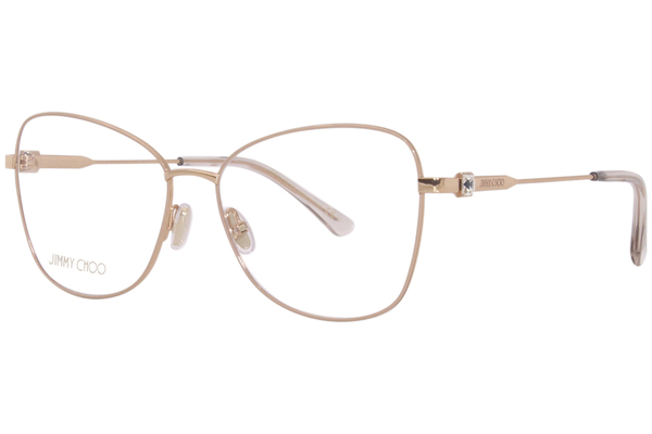  Jimmy Choo JC304 Eyeglasses Women's Full Rim Oval Shape 