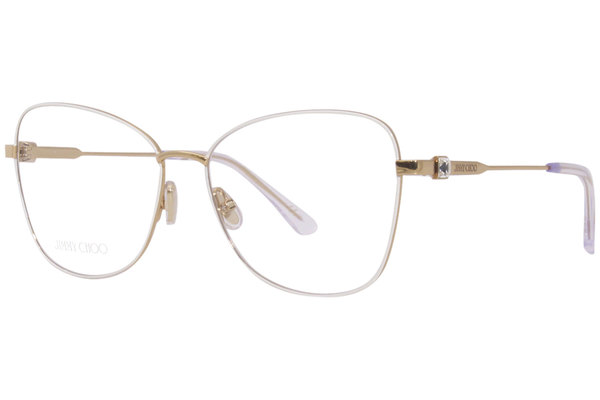  Jimmy Choo JC304 Eyeglasses Women's Full Rim Oval Shape 