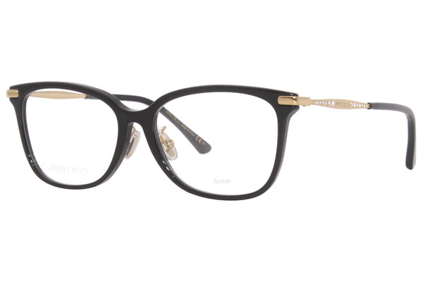 Jimmy Choo JC307/F Eyeglasses Women's Full Rim Rectangle Shape ...