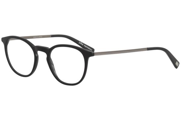  John Varvatos Men's Eyeglasses V371 V/371 Full Rim Optical Frame 