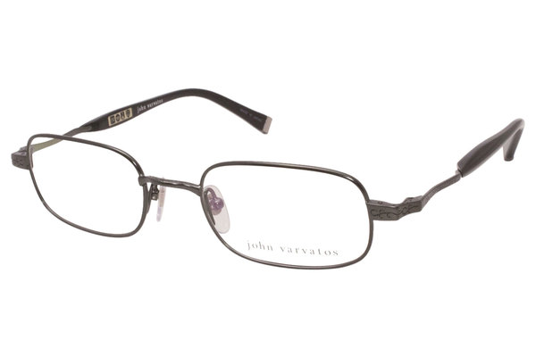 John Varvatos V140 Eyeglasses Men's Full Rim Rectangular Optical Frame