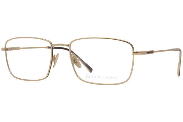  John Varvatos V184 Eyeglasses Men's Full Rim Rectangular Optical Frame 