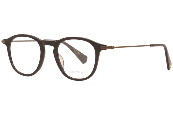 John Varvatos VJV421 Eyeglasses Men's Full Rim Round Optical Frame