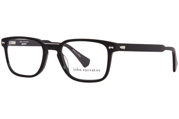 John Varvatos VJV433 Eyeglasses Men's Full Rim Rectangle Shape