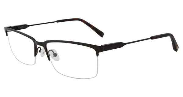  Jones New York J363 Eyeglasses Men's Semi Rim Rectangle Shape 