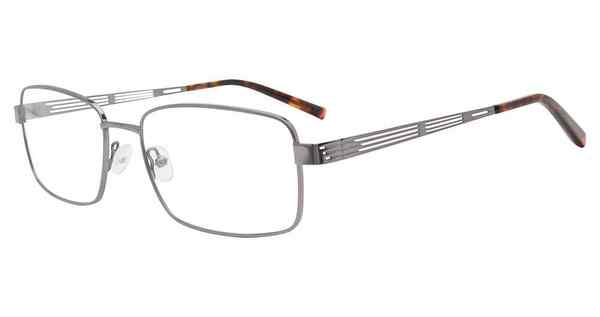 Jones New York VJOM371 Eyeglasses Men's Full Rim Rectangle Shape