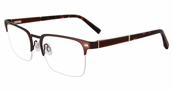 Jones New York VJOM376 Eyeglasses Men's Full Rim Rectangle Shape