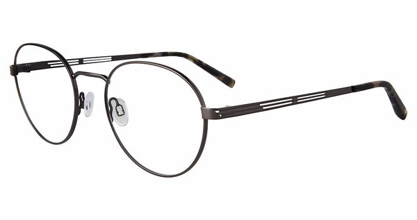 Jones New York VJOM377 Eyeglasses Men's Full Rim Round Shape