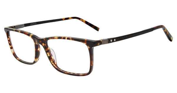  Jones New York VJOM540 Eyeglasses Men's Full Rim Rectangle Shape 