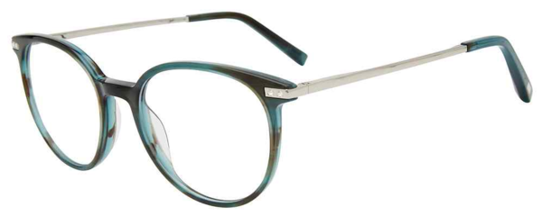 Jones New York VJON784 Eyeglasses Women's Full Rim Round Shape