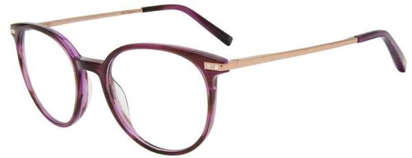 Jones New York VJON784 Eyeglasses Women's Full Rim Round Shape