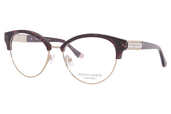  Judith Leiber Couture Encore Eyeglasses Frame Women's Full Rim Cat Eye 