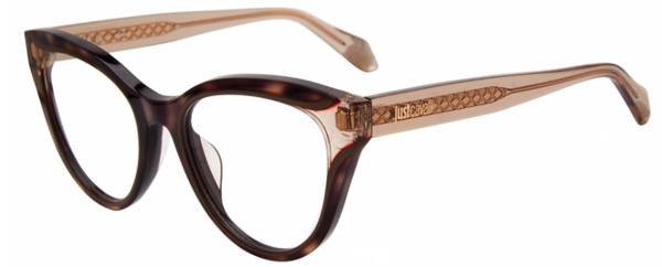  Just Cavalli VJC001V Eyeglasses Women's Full Rim Butterfly Shape 