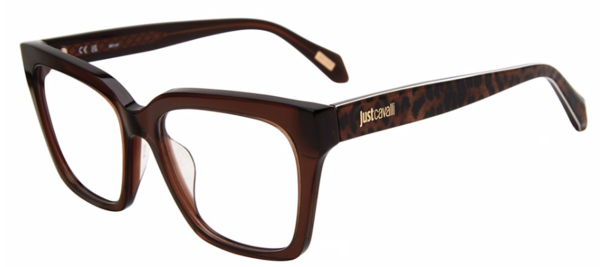  Just Cavalli VJC002 Eyeglasses Women's Full Rim Square Shape 