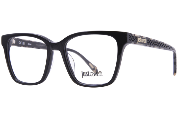  Just Cavalli VJC010 Eyeglasses Women's Full Rim Square Shape 