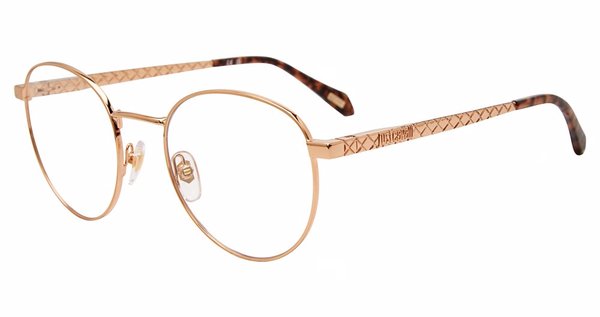  Just Cavalli VJC017 Eyeglasses Full Rim Round Shape 