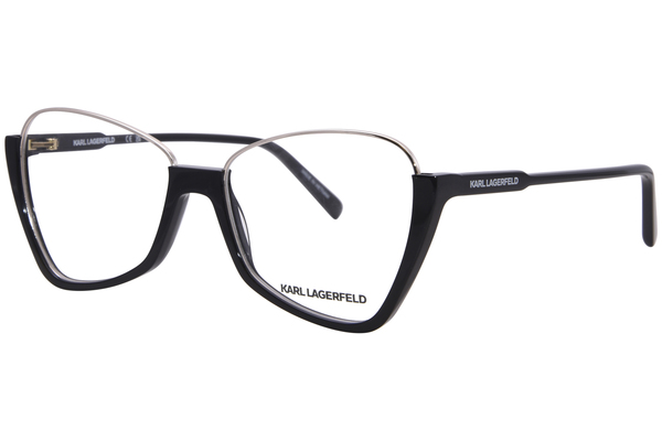  Karl Lagerfeld KL354 Eyeglasses Women's Full Rim Rectangle Shape 