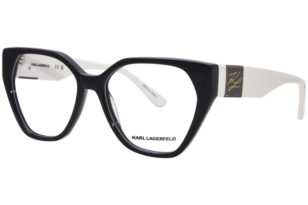  Karl Lagerfeld KL6053 Eyeglasses Women's Full Rim Rectangle Shape 