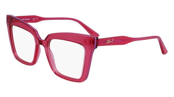 Karl Lagerfeld KL6136 Eyeglasses Women's Full Rim Rectangle Shape