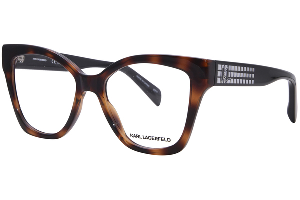 Karl Lagerfeld KL6150 Eyeglasses Women's Full Rim Cat Eye