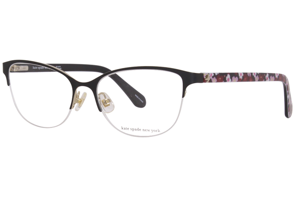  Kate Spade Adalina Eyeglasses Women's Semi Rim Cat Eye 