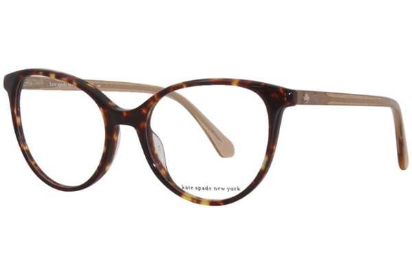  Kate Spade Adelle Eyeglasses Women's Full Rim Round Shape 